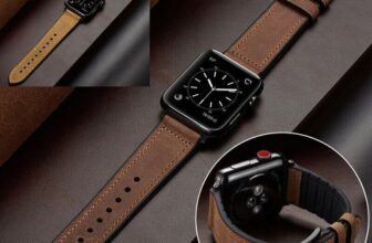For Apple Watch Strap Leather Band ULTRA 9 8 7 SE 6 5 4 3 41/40/38/49/45/44/42mm