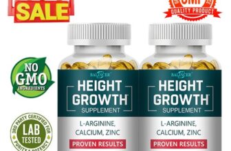 L-arginine,calcium,zinc Supplements – Supports bone and joint health 120capsules