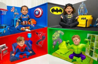 Superheroes Four Colors Playhouse Challenge