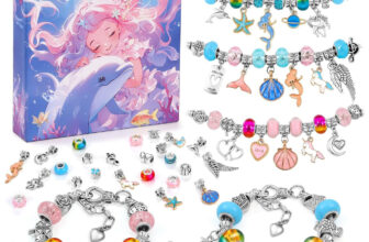 Tomylv Bracelet Making Kit Gifts for Girls 5-12 Year Old, Jewellery Making Kit 7