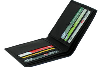 Men’s Soft Smooth Genuine Leather Billfold Slim Wallet Credit Card Holder 125