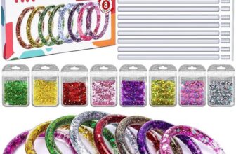 Kids Bracelet Making Kits Gifts Toys Age 5+ Arts Crafts Sets Birthday Party Girl