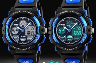 Kids Adults Sports Watch Waterproof Boys MultiFunction Analog Digital Wristwatch