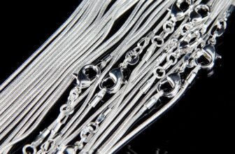 10PC Snake/Rolo Chain Necklace 1mm Silver Plated jewelry 16 18 20 22 24″Bulk