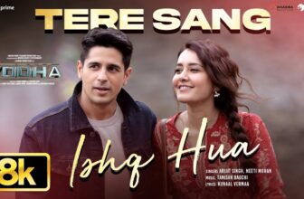 YODHA: Tere Sang Ishq Hua 8K Full Song | Sidharth Malhotra,Raashii,Arijit Singh,Neeti,Tanishk,Kunaal