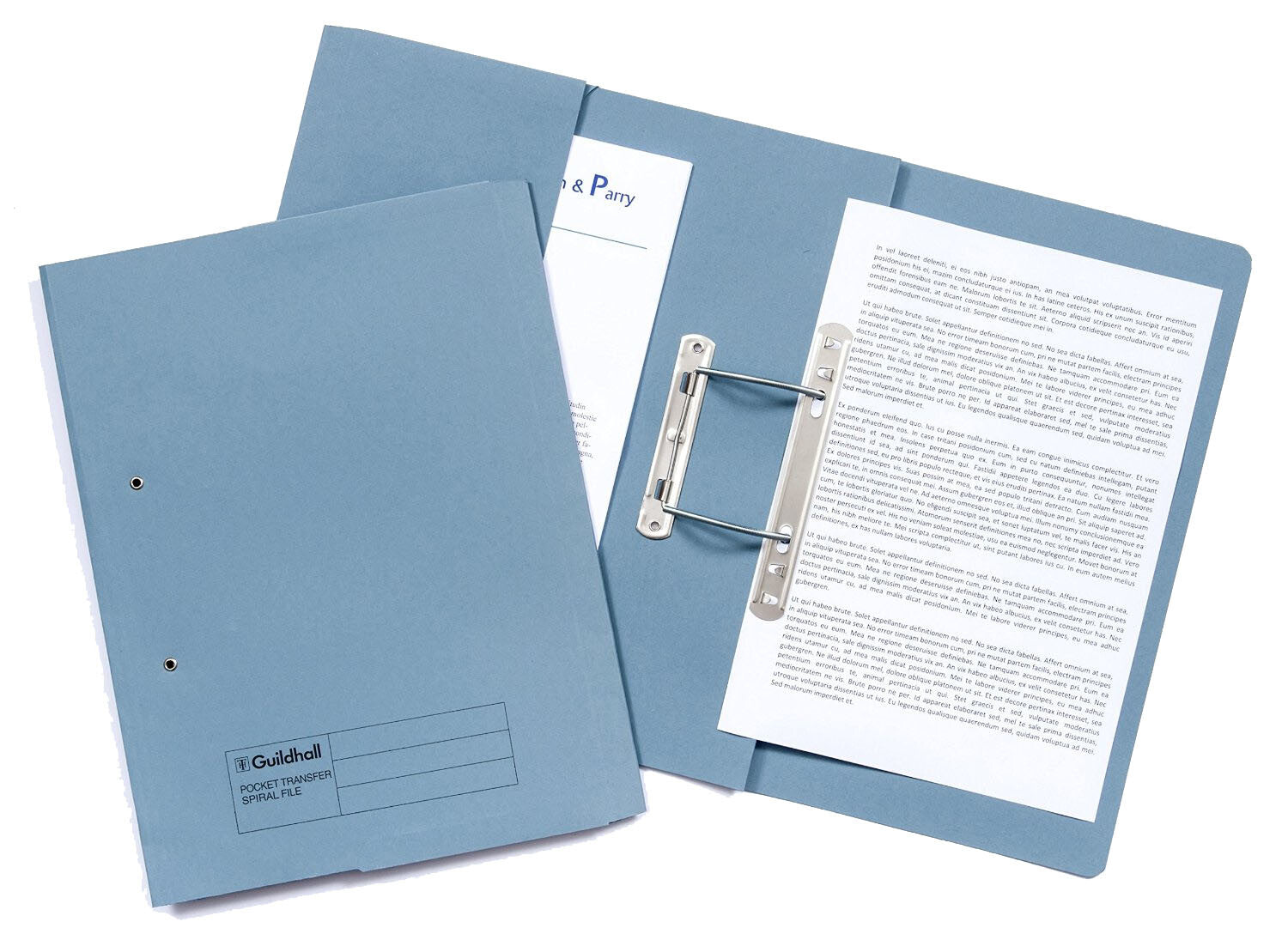 Guildhall 349-BLUZ folder Blue 350 mm x 242 mm