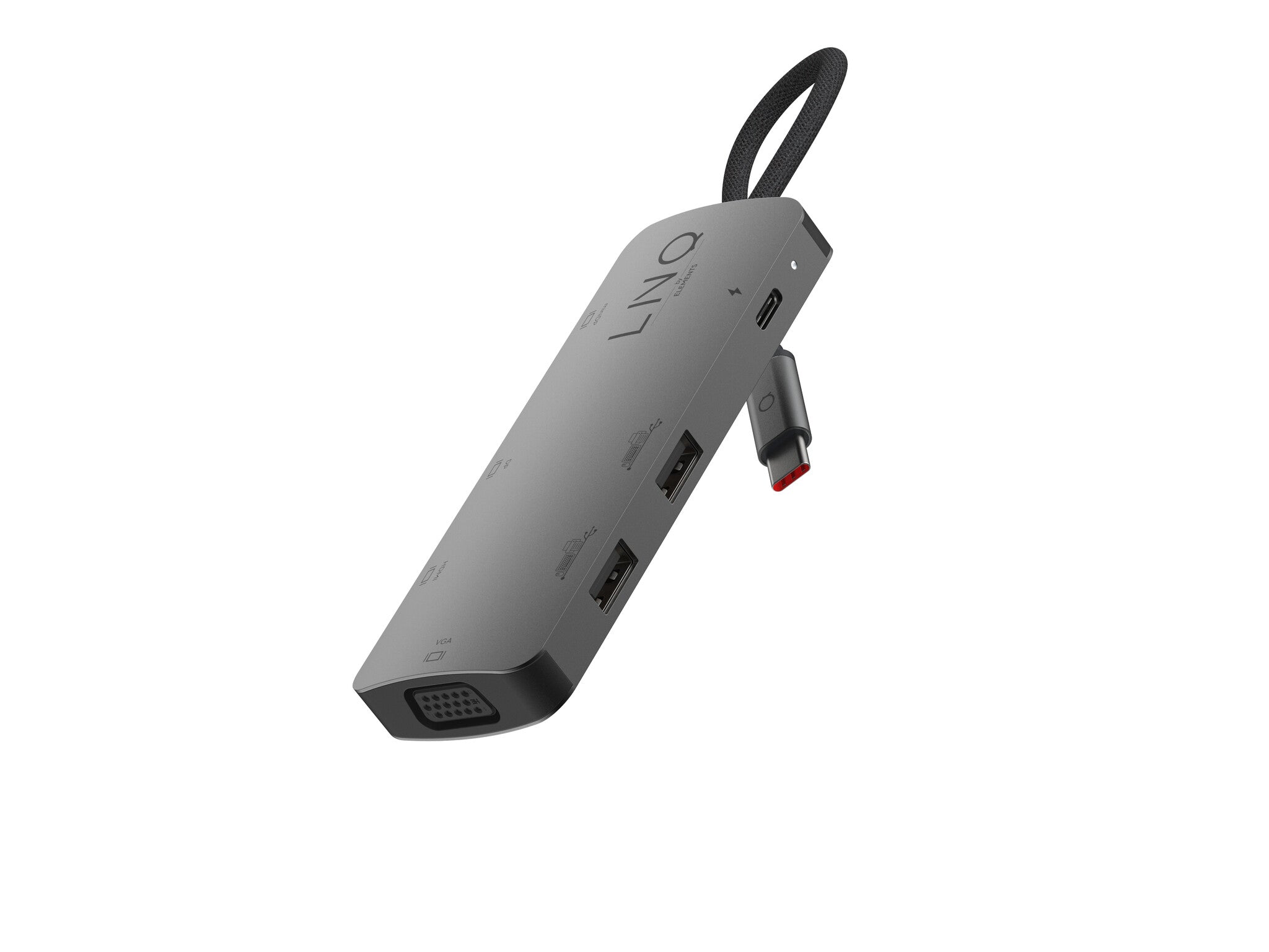 LINQ 7in1 4K Triple Display HDMI Adapter with PD and Peripheral Ports