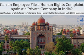 Can an Employee File a Human Rights Complaint Against a Private Company in India? Legal Analysis of Wells Fargo vs. Telangana State Human Rights Commission (July 2026) judgment