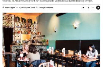 In Amsterdam is vegan al bijna mainstream geworden