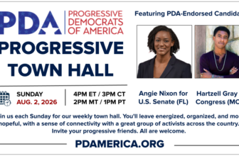 Join Sunday’s Progressive Town Hall Featuring Angie Nixon for U.S. Senate & Hartzell Gray for Congress