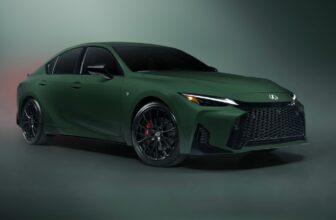 2027 Lexus IS Special Appearance Package Revealed With Envious Green Paint