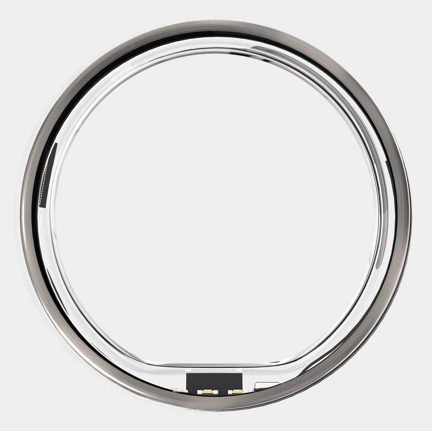 Ultrahuman Ring Air- Size-11- Natural Titanium