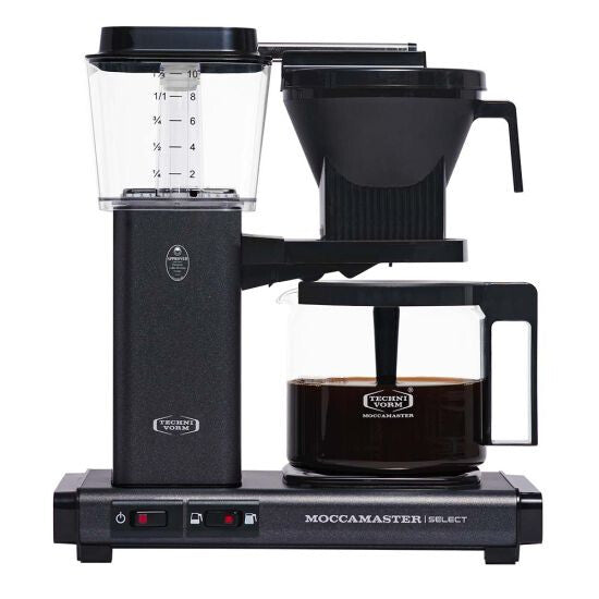 Moccamaster KBG Select Coffee Machine - Polished Silver
