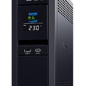 CyberPower CP1600EPFCLCD-UK uninterruptible power supply (UPS) Line-Interactive 1.6 kVA 1000 W 6 AC outlet(s)