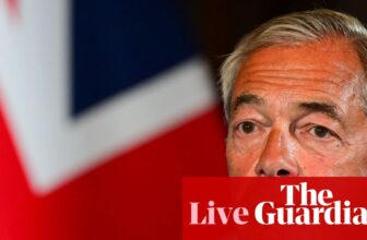 Restore leader accuses Farage of ‘outright lying’ over pact offer but says his party ‘remains open’ – UK politics live | Politics