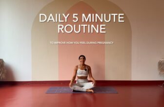 5-Minute Pregnancy Yoga Routine For Achy Hips
