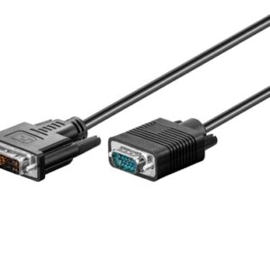 Goobay DVI-I/VGA cable – 3 metres