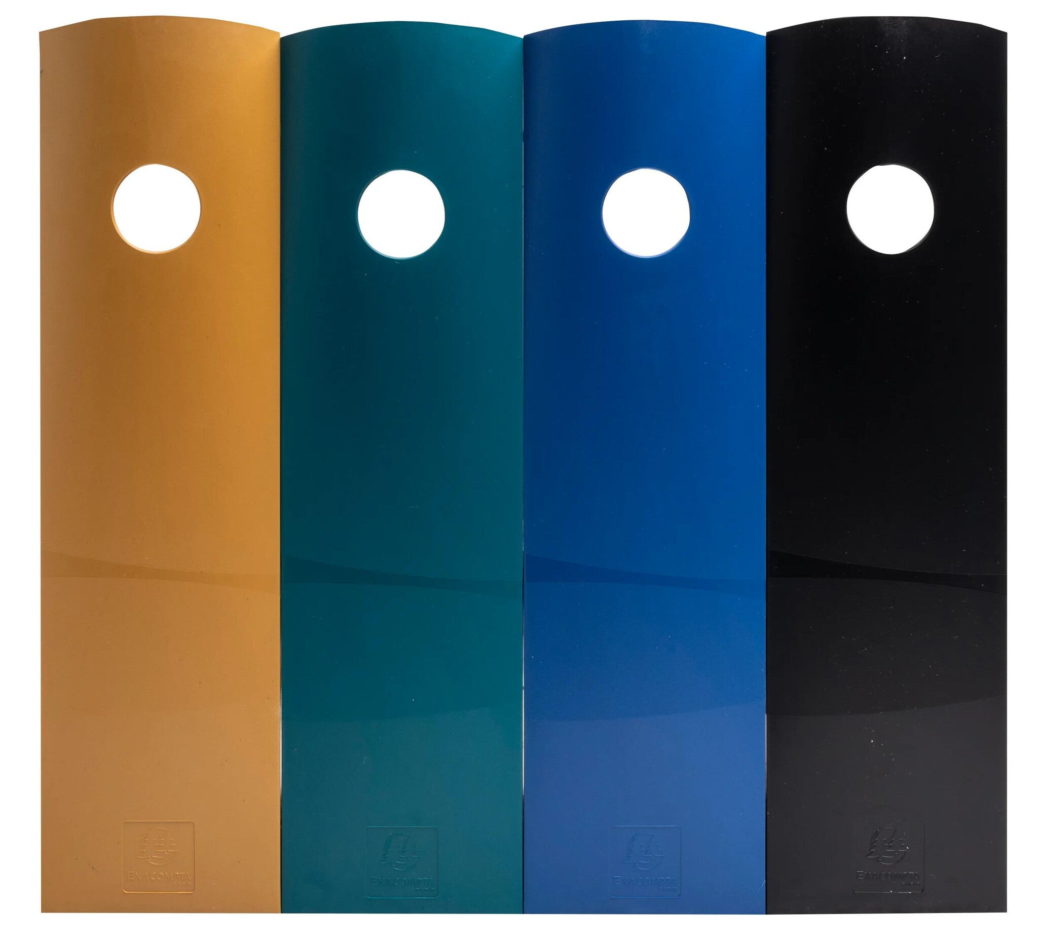 Exacompta Neo Deco Set magazine rack Polystyrene (PS) Black, Blue, Gold, Teal