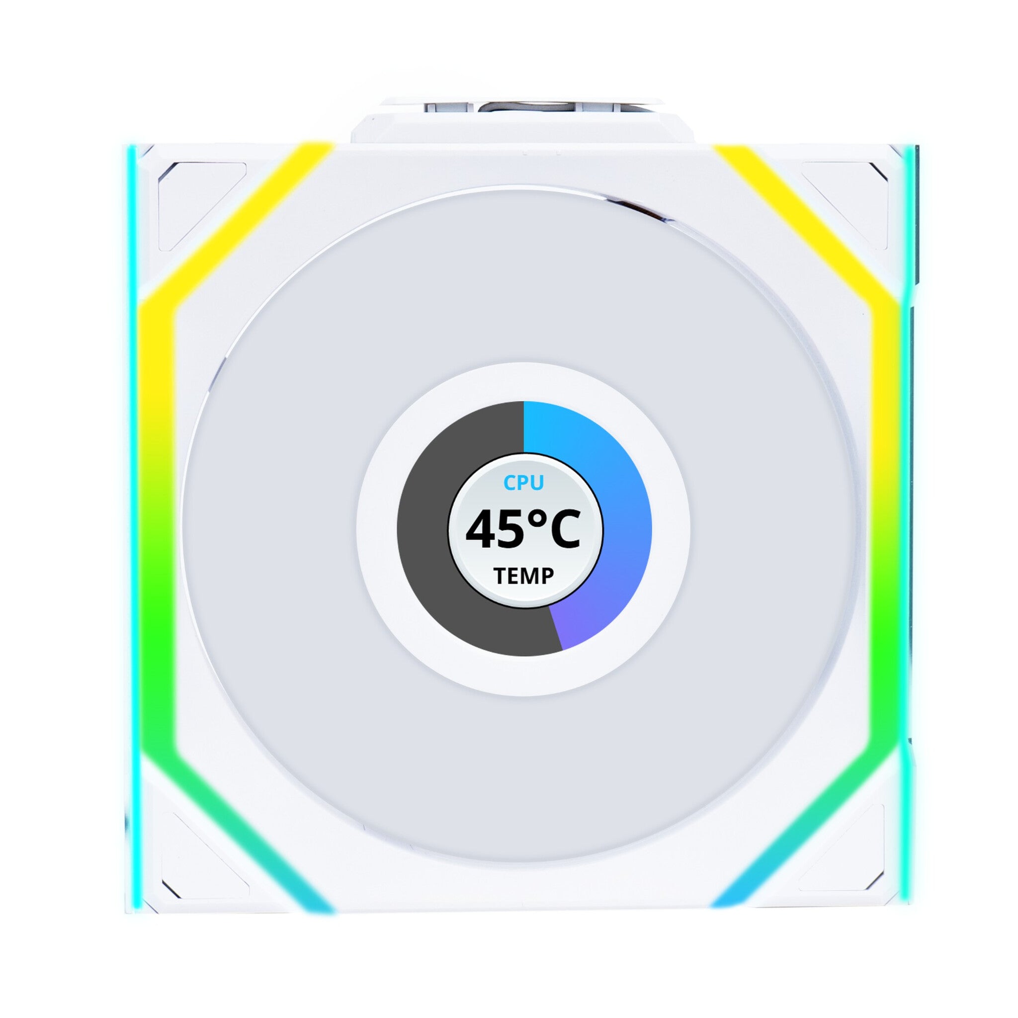 Lian Li UNI FAN SL Wireless LCD 120 Reverse Blade Computer case 12 cm White 1 pc(s)