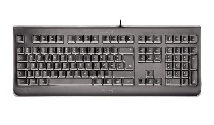 CHERRY KC 1068 keyboard Office USB Italian Black