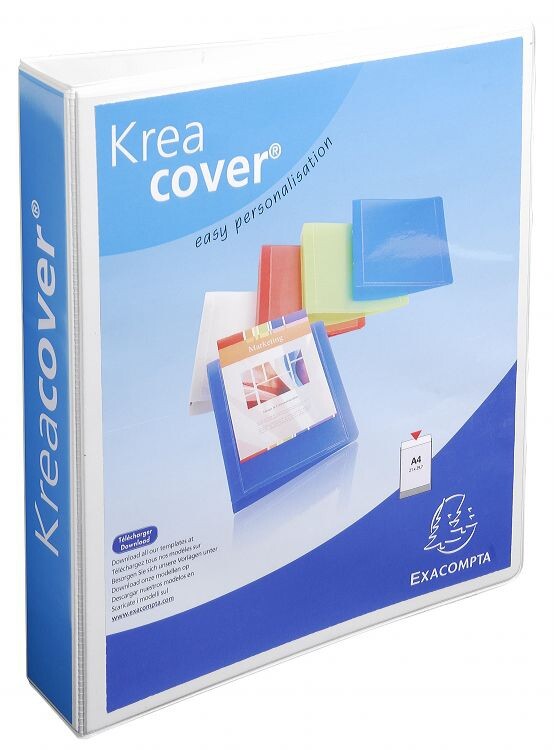 Exacompta 51844E ring binder A4 White