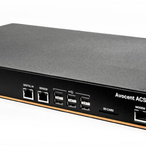 Vertiv Avocent 48-Port ACS 8000 with dual DC Power Supply and Analog Modem – ACS8048MDDC-404