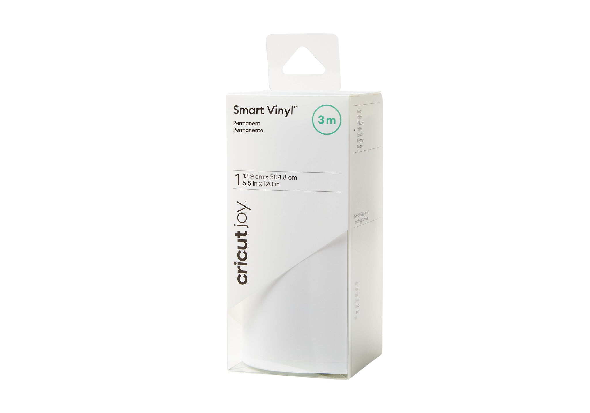 Cricut Joy Smart Vinyl Permanent 5.5x120" (White)