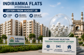 Hyderabad Indiramma Flats: Lottery for 7,340 Homes to Begin From August 28