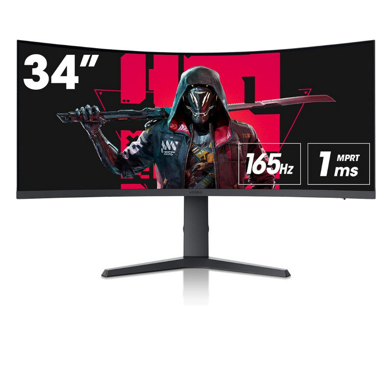 Koorui 34" WQHD 165Hz Curved Gaming Monitor (34E6UC)