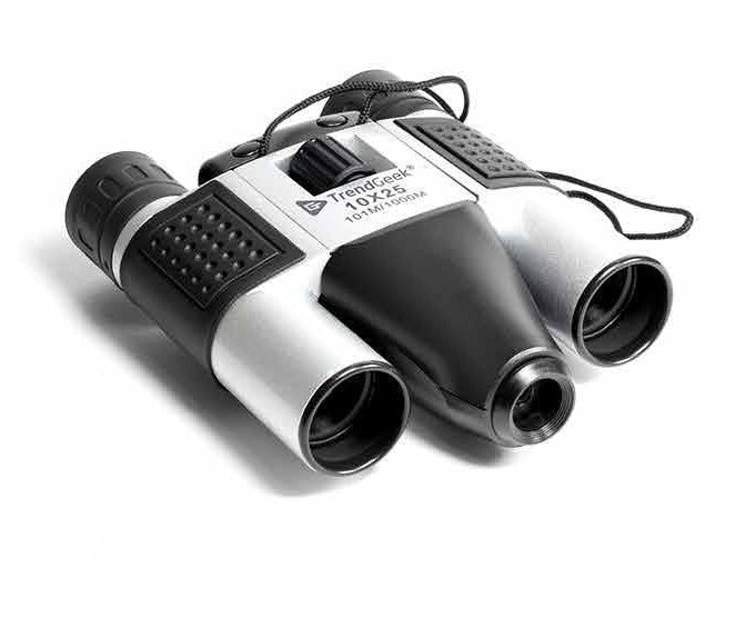 TrendGeek TG-125 binocular Black, Silver