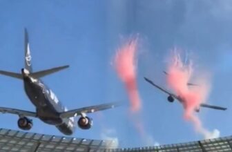 Airlink E-Jets’ low stadium flypast sparks safety debate