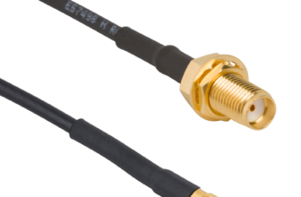 MMCX cable assemblies support RF to 3 GHz