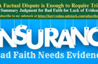 A Factual Dispute is Enough to Require Trial