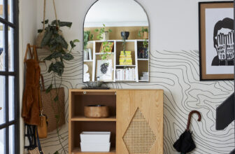 IKEA IVAR Cabinet Hack for the Entryway • Grillo Designs