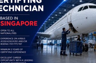 We’re Hiring: CAT A Aircraft Certifying Technicians – Based in Singapore