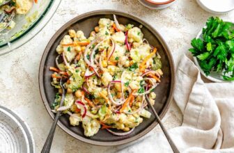 Cauliflower Salad – Plant-Based on a Budget