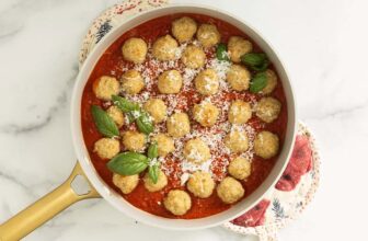 Chicken Parmesan Meatballs – Yummy Toddler Food