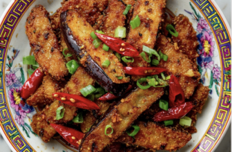 Chinese Salt and Pepper Eggplant