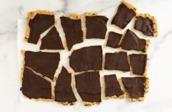 Cookie Dough Bark (Fast & Healthy)