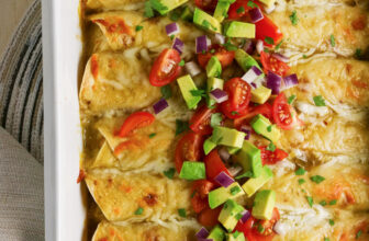 Cream Cheese Chicken Enchiladas – Graceful Little Honey Bee