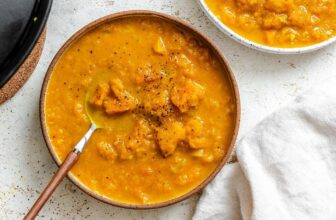 Curried Butternut Squash Soup – Plant-Based on a Budget