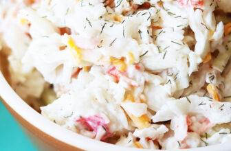 Deli-Style Imitation Crab Salad (Cheaper Than The Store)