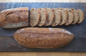 Wheat and Spelt Demi Baguettes with a Unique Shaping Method