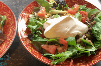 Instant Pot Steak Fajitas Salad Recipe