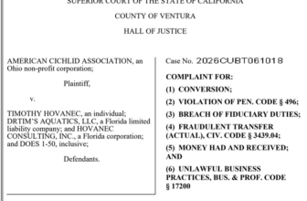 $2.3M: Dr. Tim Hovanec Sued! | Reef Builders