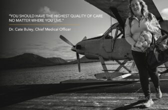 Better Healthcare Delivered—In SE Alaska It’s All in Black and White