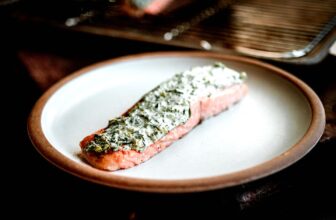 Garlic herb salmon | Homesick Texan
