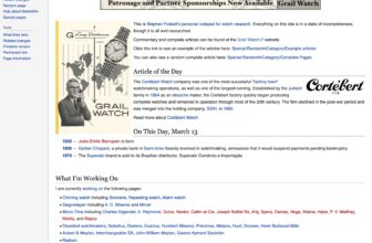 Follow My Research at Grail Watch Wiki