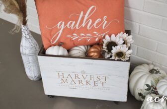 Harvest Crate For Fall Decor