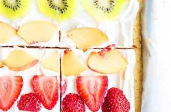 Healthy Fruits Pizza | Easy 4-Ingredient Dessert!
